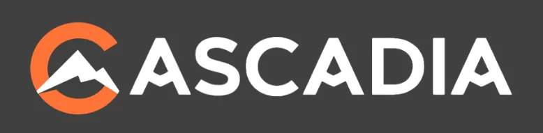 Wide Cascadia primary logo lockup